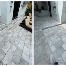 Marble Patio Cleaning 1